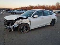 Salvage cars for sale at Brookhaven, NY auction: 2022 Honda Civic LX