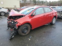 Toyota Corolla salvage cars for sale: 2019 Toyota Corolla L