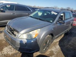 Salvage cars for sale at Cahokia Heights, IL auction: 2010 Subaru Outback 2.5I