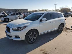 Salvage cars for sale at Wilmer, TX auction: 2019 Infiniti QX60 Luxe