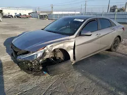 Salvage cars for sale at Sun Valley, CA auction: 2021 Hyundai Elantra SEL