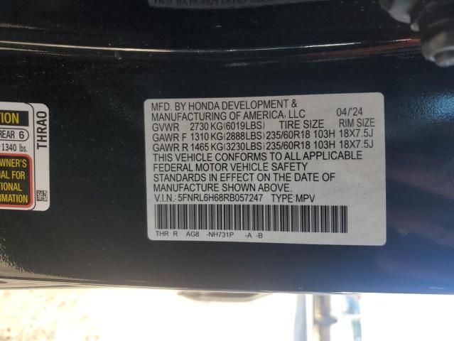 2024 Honda Odyssey EXL