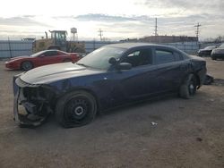 Salvage cars for sale at Chicago Heights, IL auction: 2015 Dodge Charger Police