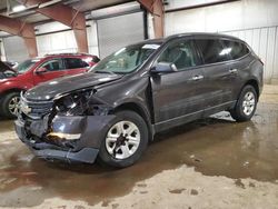 Salvage cars for sale at Lansing, MI auction: 2013 Chevrolet Traverse LS