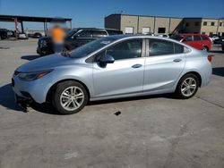 Chevrolet Vehiculos salvage en venta: 2017 Chevrolet Cruze LT