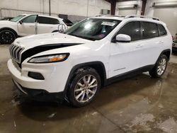 Salvage Cars with No Bids Yet For Sale at auction: 2015 Jeep Cherokee Limited