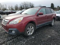 Salvage cars for sale from Copart Cleveland: 2013 Subaru Outback 2.5I Premium