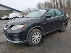 Salvage cars for sale at East Granby, CT auction: 2016 Nissan Rogue S