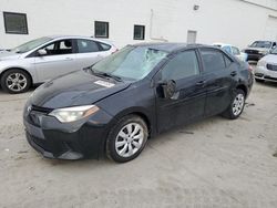 Toyota Corolla salvage cars for sale: 2014 Toyota Corolla L