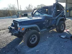 Salvage cars for sale at Cartersville, GA auction: 2005 Jeep Wrangler X