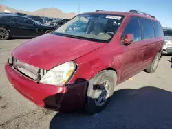 Salvage cars for sale at North Las Vegas, NV auction: 2008 KIA Sedona EX