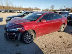 Salvage cars for sale at Bridgeton, MO auction: 2013 Ford Fusion Titanium