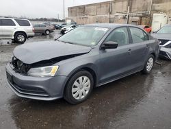 Volkswagen salvage cars for sale: 2016 Volkswagen Jetta S