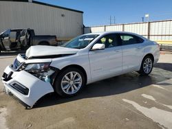 Salvage cars for sale at Haslet, TX auction: 2019 Chevrolet Impala LT