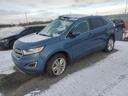 Salvage cars for sale at Ottawa, ON auction: 2018 Ford Edge SEL