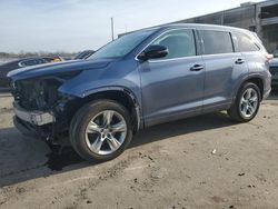 Toyota Highlander Limited salvage cars for sale: 2014 Toyota Highlander Limited