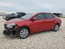 2015 Toyota Corolla L en venta en Taylor, TX