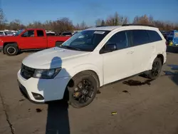 Salvage cars for sale at Woodburn, OR auction: 2018 Dodge Journey SXT