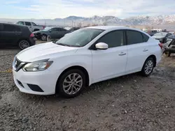 Salvage cars for sale at Magna, UT auction: 2018 Nissan Sentra S