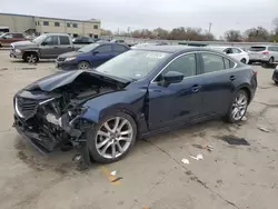 Salvage cars for sale at Wilmer, TX auction: 2017 Mazda 6 Touring