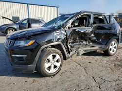 Salvage cars for sale at Tulsa, OK auction: 2019 Jeep Compass Latitude