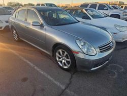 Infiniti salvage cars for sale: 2006 Infiniti G35