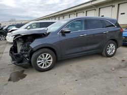 Salvage cars for sale at Louisville, KY auction: 2019 KIA Sorento L