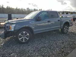 Salvage cars for sale at Windham, ME auction: 2019 Ford F150 Supercrew