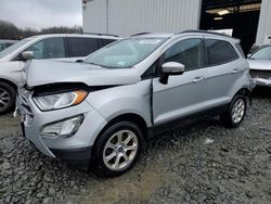 Salvage cars for sale at Windsor, NJ auction: 2019 Ford Ecosport SE