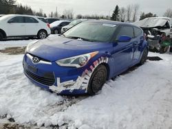 Salvage cars for sale at Bowmanville, ON auction: 2012 Hyundai Veloster