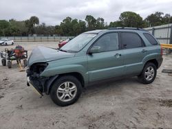 Salvage cars for sale at Fort Pierce, FL auction: 2006 KIA New Sportage