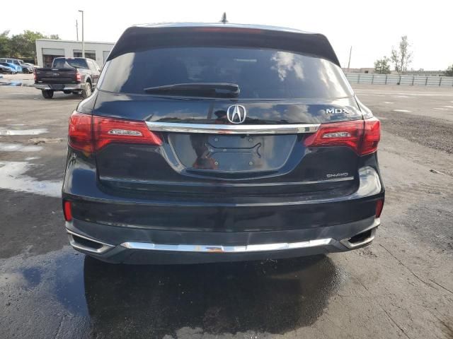 2017 Acura MDX Technology