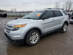 Ford Explorer xlt salvage cars for sale: 2014 Ford Explorer XLT