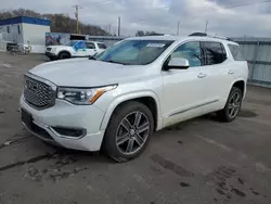 Salvage cars for sale at Ham Lake, MN auction: 2017 GMC Acadia Denali