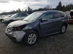 Vehiculos salvage en venta de Copart Graham, WA: 2013 Honda CR-V EXL