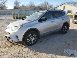 Salvage cars for sale at Wichita, KS auction: 2016 Toyota Rav4 LE