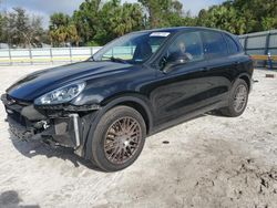 Salvage cars for sale at Fort Pierce, FL auction: 2017 Porsche Cayenne S