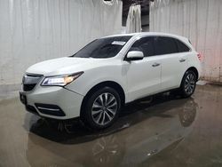 Salvage cars for sale from Copart Central Square, NY: 2016 Acura MDX Technology