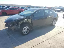 Toyota salvage cars for sale: 2017 Toyota Corolla L