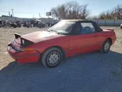 Salvage cars for sale at Oklahoma City, OK auction: 1991 Mercury Capri XR2