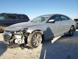 Salvage cars for sale from Copart Haslet, TX: 2021 Chevrolet Malibu LT