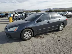 Salvage cars for sale at Las Vegas, NV auction: 2004 Honda Accord LX