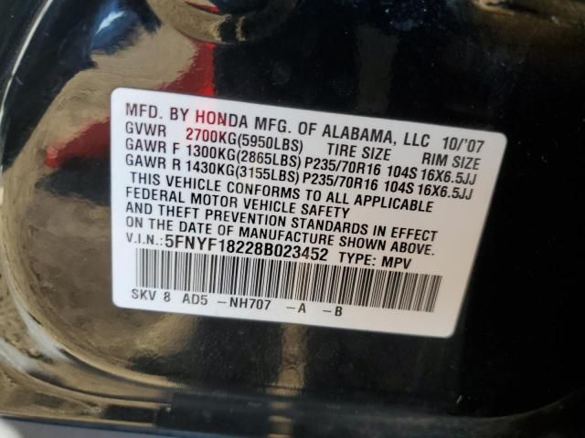 2008 Honda Pilot VP