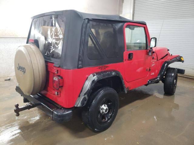 2001 Jeep Wrangler / TJ Sport