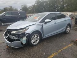 Salvage cars for sale at Eight Mile, AL auction: 2017 Chevrolet Cruze LT