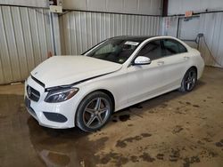 Salvage cars for sale at Pennsburg, PA auction: 2015 Mercedes-Benz C 400 4matic