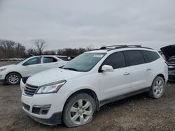 Salvage cars for sale at Des Moines, IA auction: 2016 Chevrolet Traverse LT