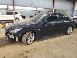 Salvage cars for sale from Copart Mocksville, NC: 2008 BMW 550 I