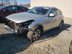 Salvage cars for sale at Spartanburg, SC auction: 2008 Infiniti EX35 Base