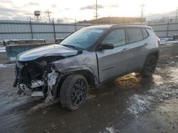 Salvage cars for sale at Chicago Heights, IL auction: 2024 Jeep Compass Latitude